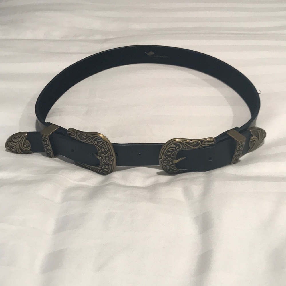 Double buckle belt